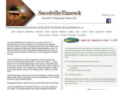 The Sneedville/ Hancock Chamber & Community Partners Inc